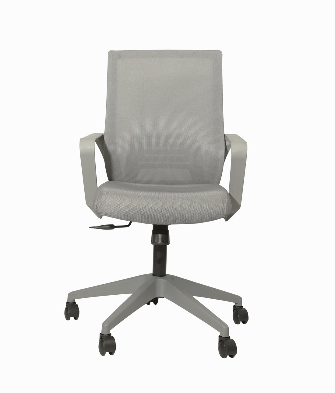 Office chair with breathable waterfall seat