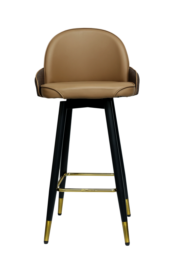 Elegant home bar seating

