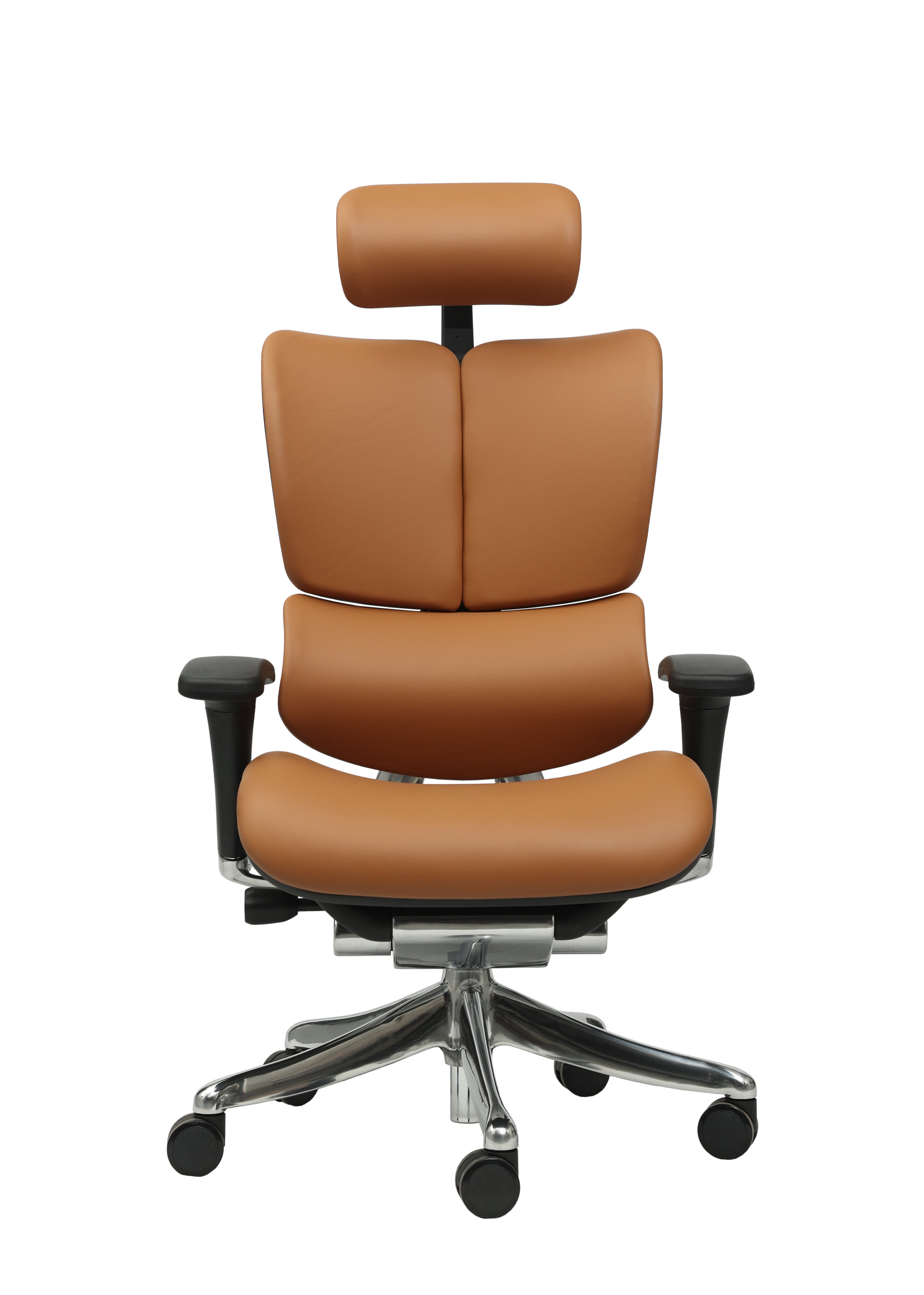 FLY Genuine Leather – Premium Ergonomic Office Chair India – Xylus