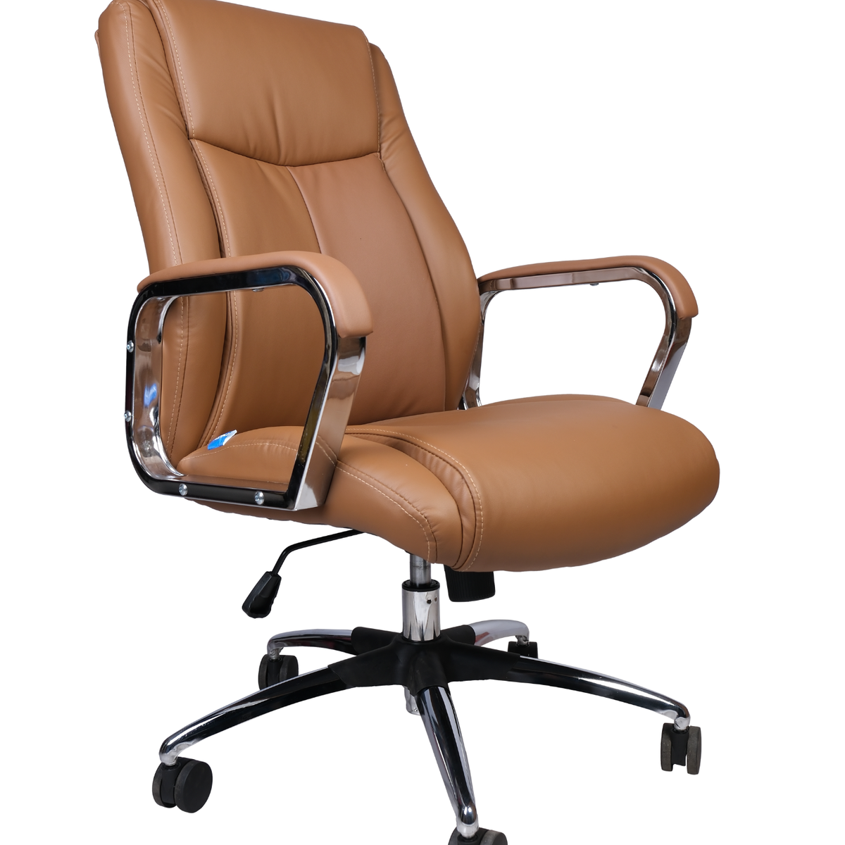 ACTION MB Workstation Chair – PU Leather Mid-Back Office Chair India ...