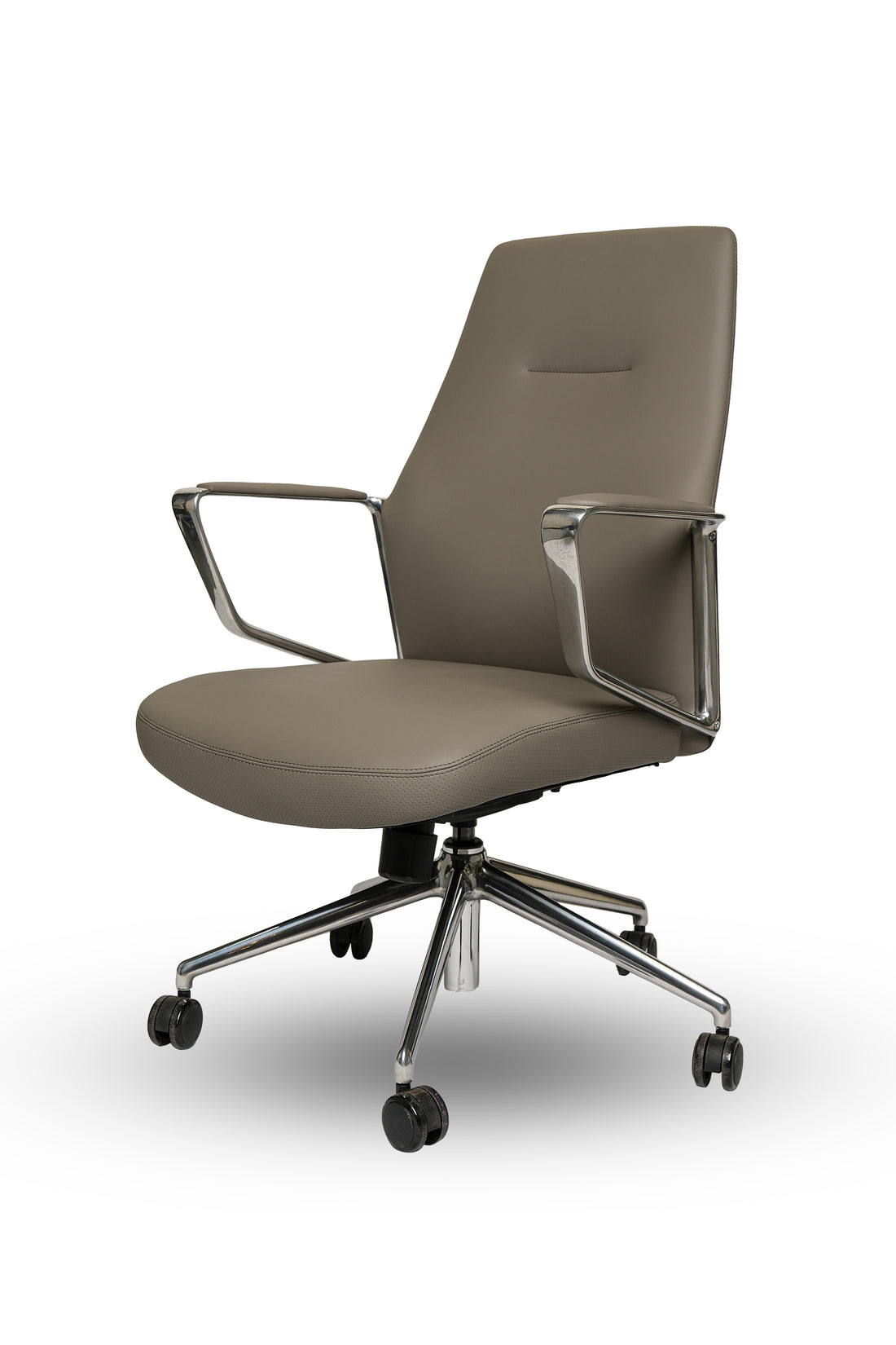 mesh office chair with aluminium base