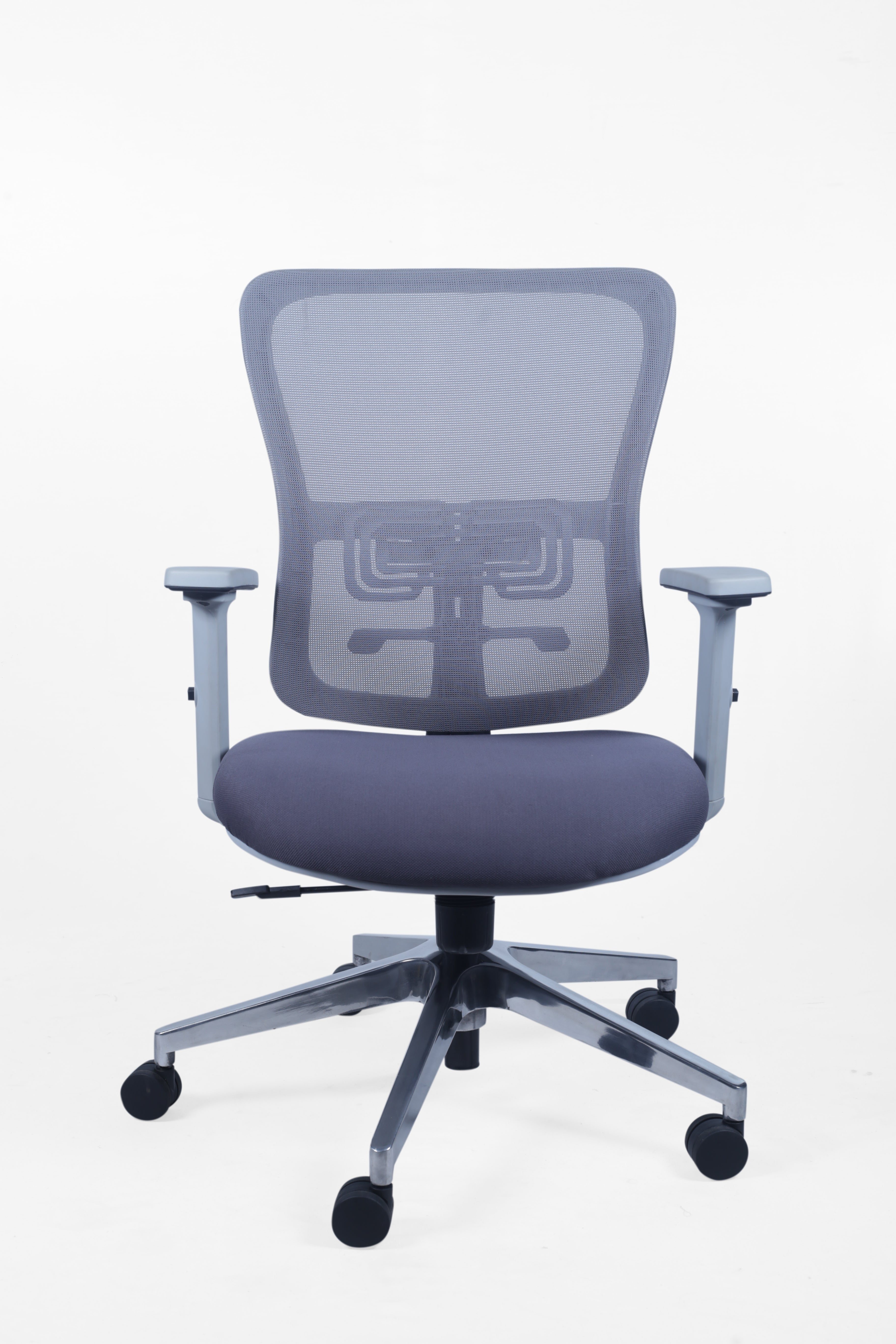 Steel frame ergonomic chair