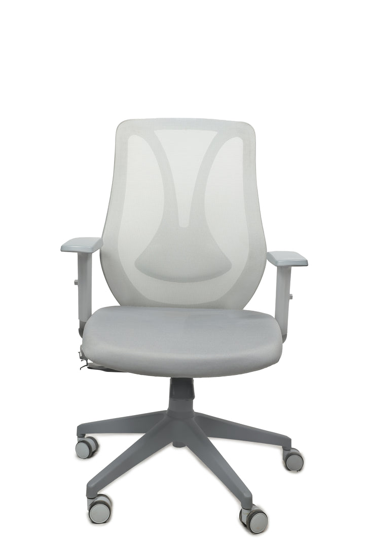 white ergonomic office chair