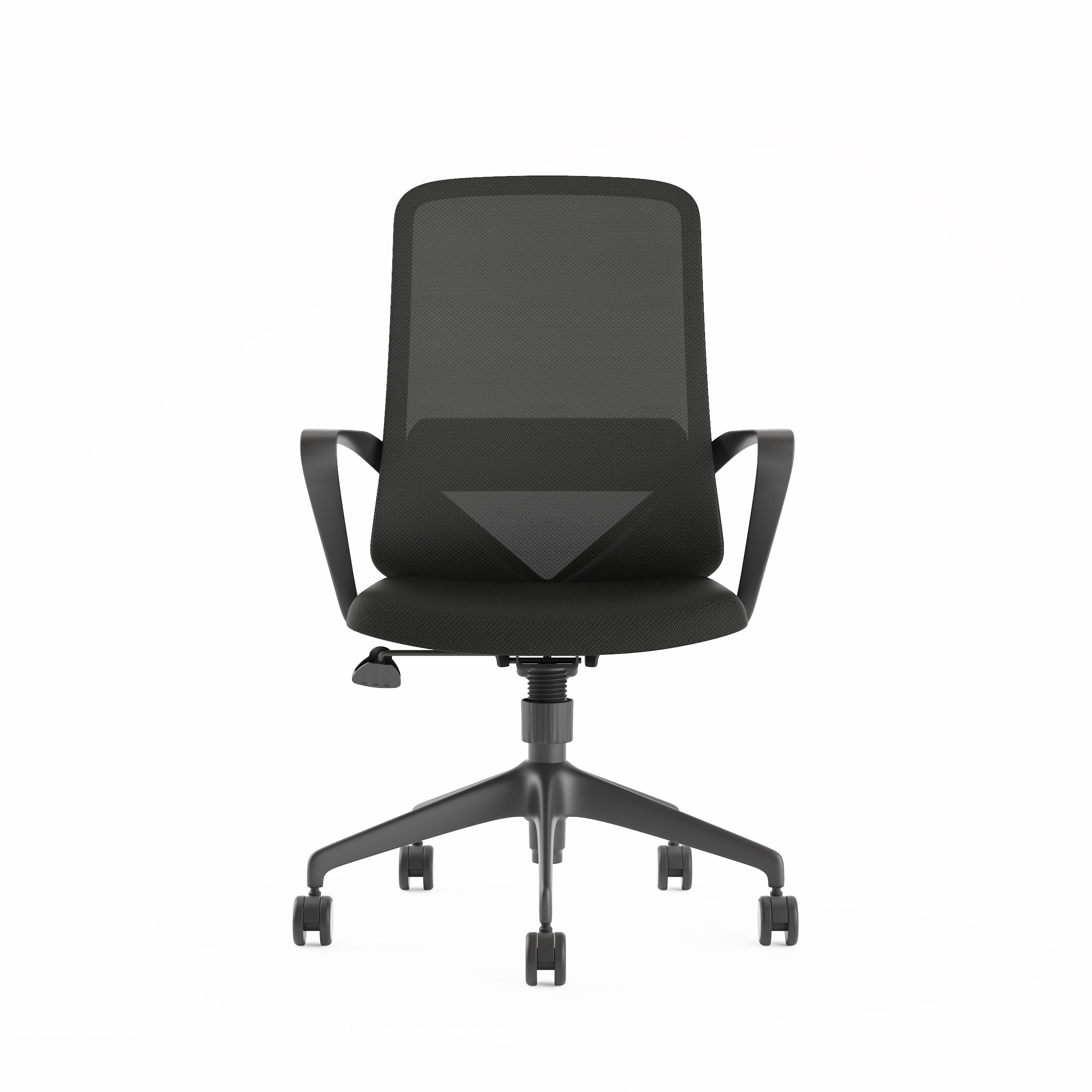 black mesh office chair