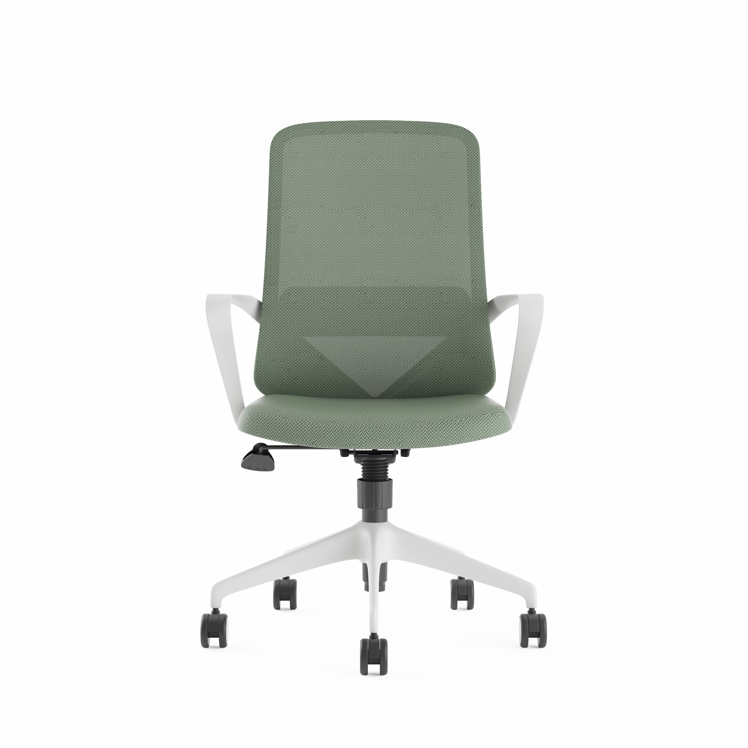white mesh office chair